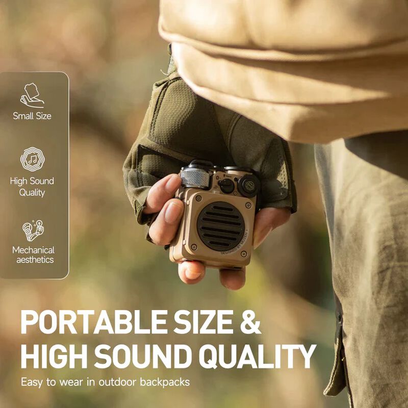 Muzen Wild Mini Rugged Outdoor Speaker | Desert, , large image number 3